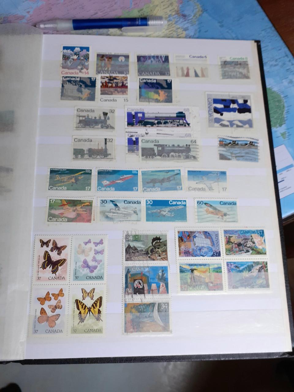 Canada 1930 / 2000 in album  Allemaal Canadese postzegels -oude postzegels