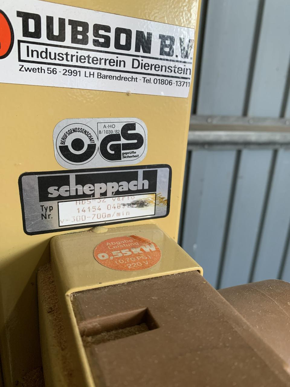 Sheppach lintzaagmachine
