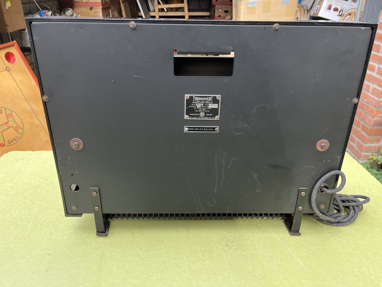 Elektrische kachel. Thermovent
