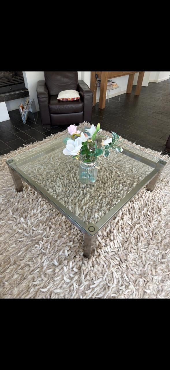 Glazen tafel