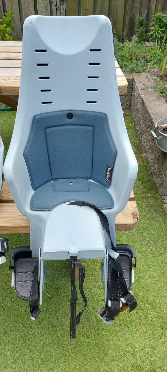 Bobike fietsstoeltje voor + achter