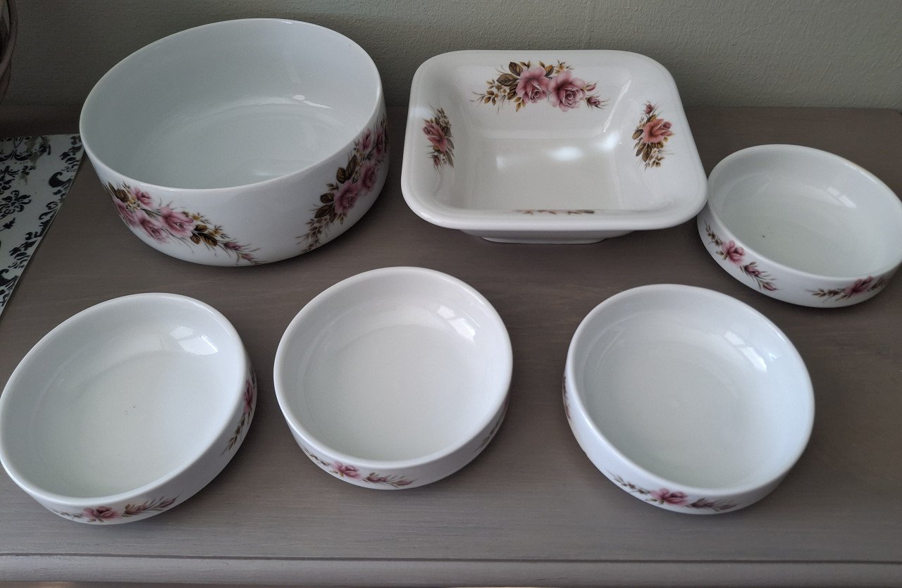 Vintage Servies, 6-delig