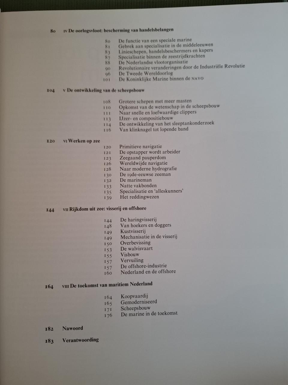 Maritiem - Nederlanders en de zee, door Hans Vandersmissen