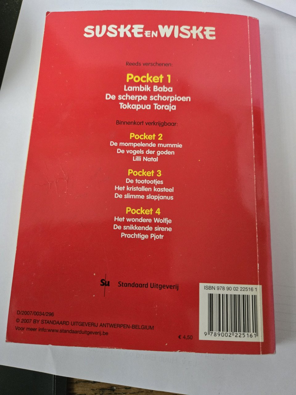 Suske en Wiske Pocket 1
