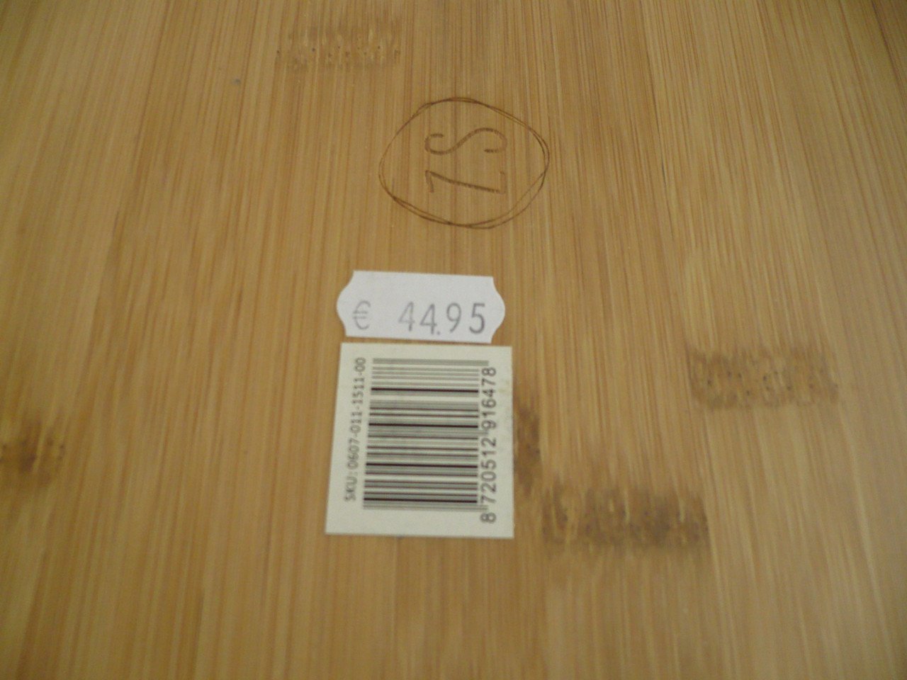 Zusss Houten badplank - 80x20cm -nieuw in verpakking