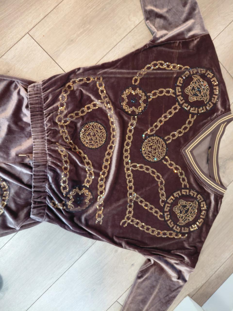 Huispak Bruin met Glitters