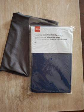 3 stuks wasbare boekenkaften van de hema