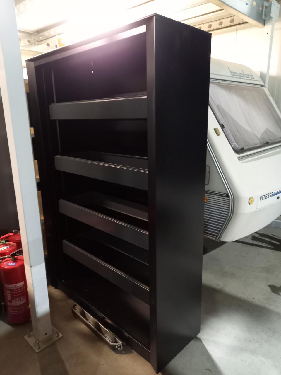 Roldeurkast archiefkast 195 hoog