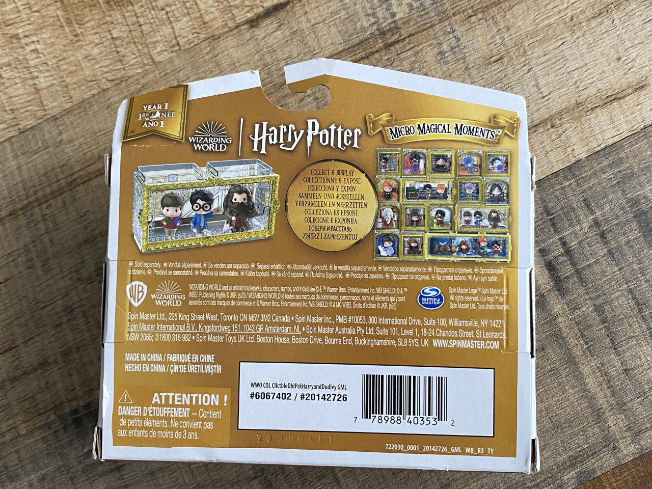 Micro figuurtjes Harry Potter.