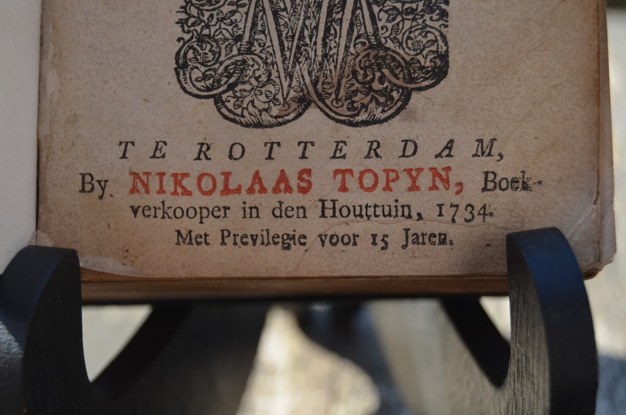Verschillende Leerredenen Lambertus Myseras 1734