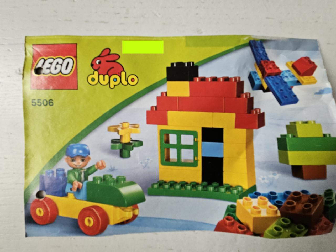 Meer dan 300 Duploblokken, sets 5506, 5353 en ca. 100 losse extra