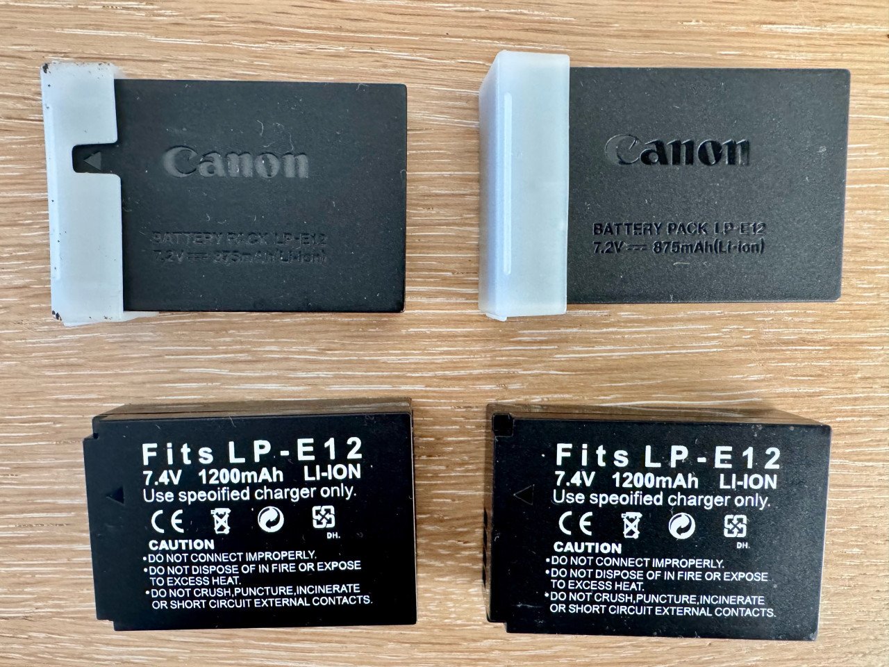 Compacte Canon EOS 100D camerabody + diverse accessoires
