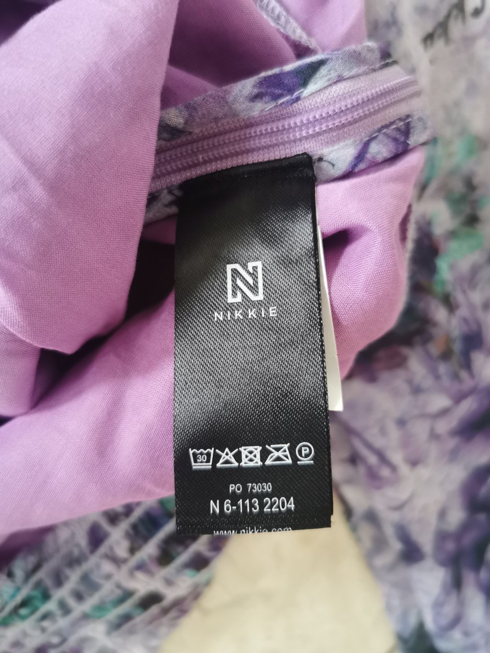 Nieuwe blouse van Nikkie