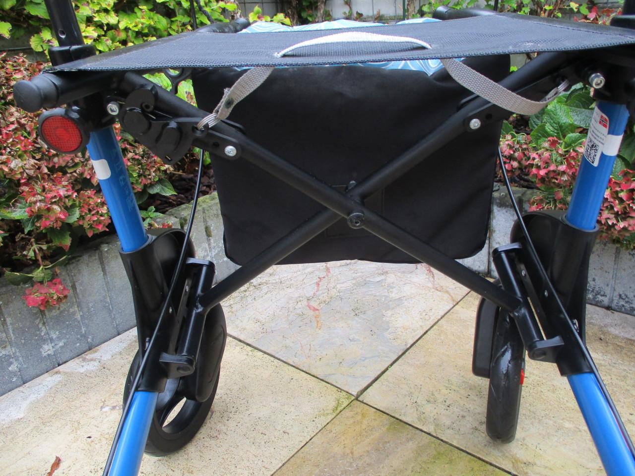 Zgan Topro Troja 2G opvouwbare lichtgewicht rollator