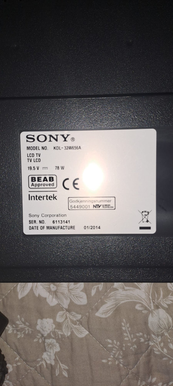 Tv lcd 32 inch Sony