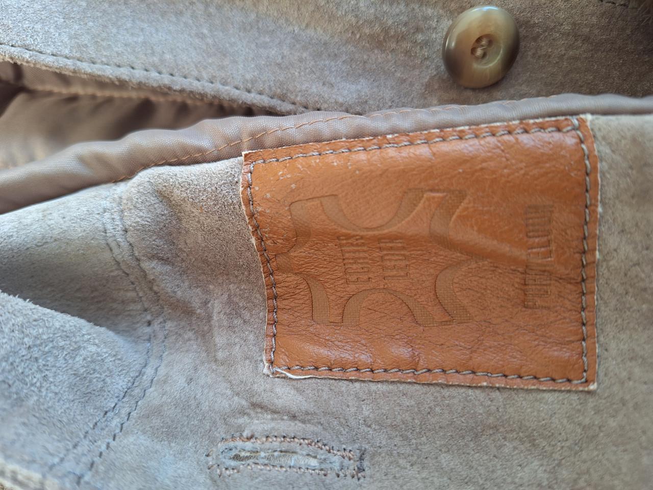 Dames jas suede (leer)