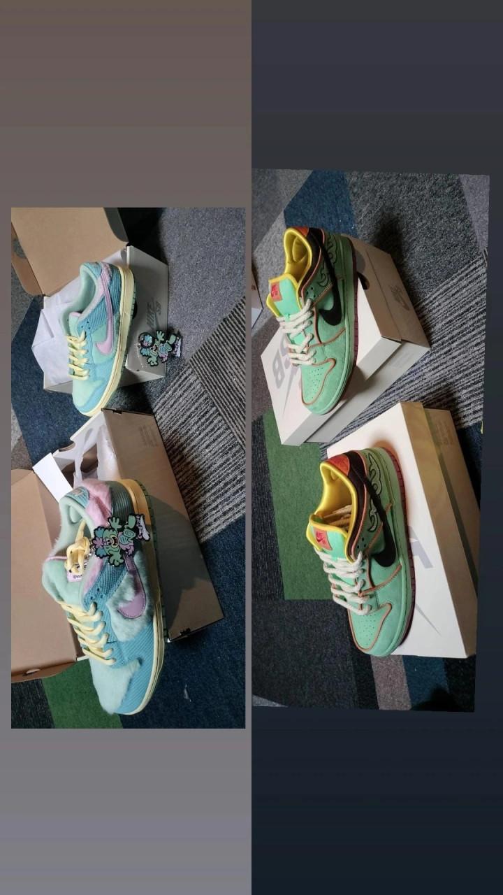 Te koop 48 paar schoenen collectie Nike Timberland nieuw