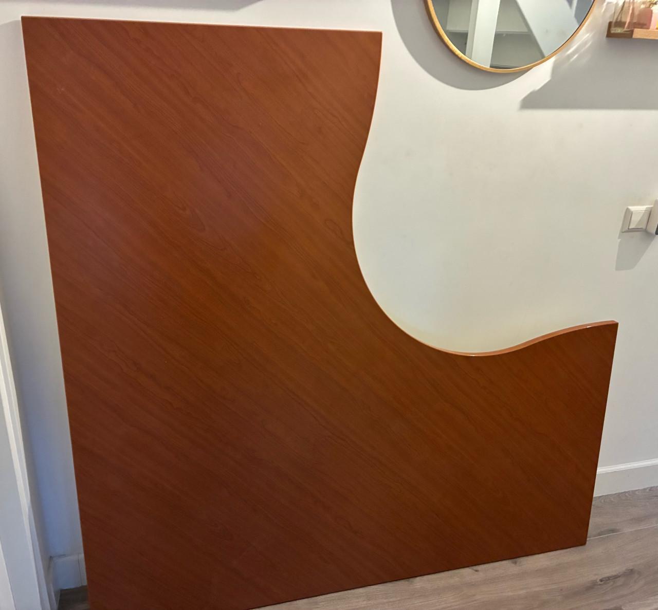 Groot bureaublad 160x160x80