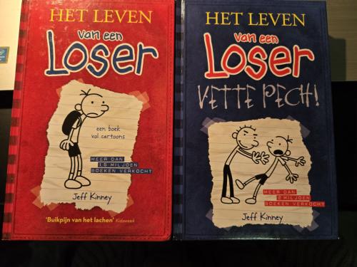 Eerste twee boeken uit de populaire serie Het leven van een Loser