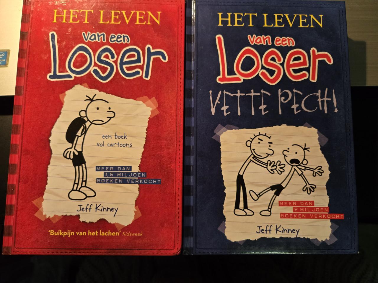 Eerste twee boeken uit de populaire serie Het leven van een Loser