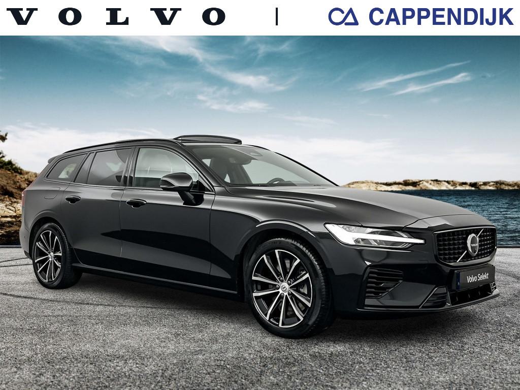 Volvo V60 t8 455pk recharge plus dark| pano| trekhaak| 360camera|