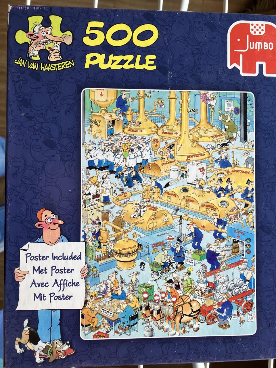 Jan van Haasteren 500 stukjes