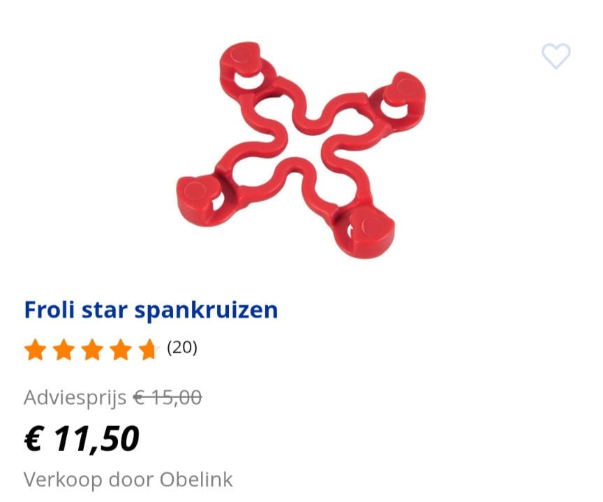Froli Star Mobil bedsysteem basispakket 2x