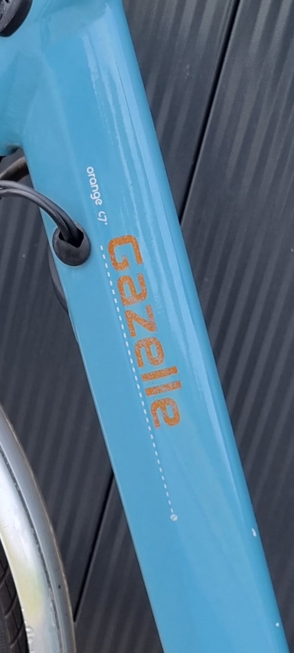 Gazelle Orange C7+ Hybrid Limited Edition 53cm
