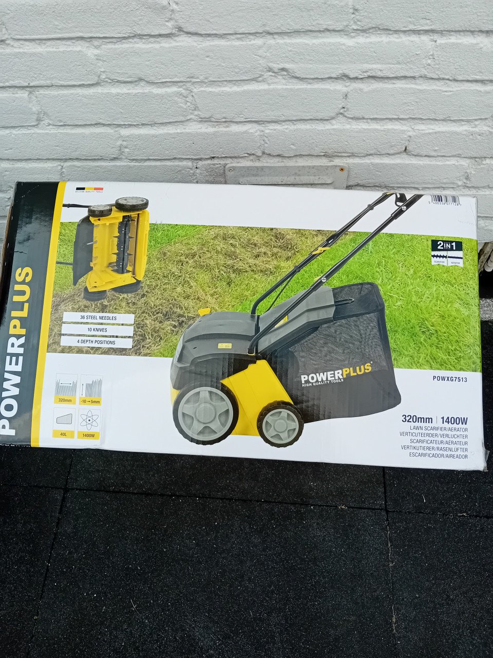 Vertuciteer machine van power plus