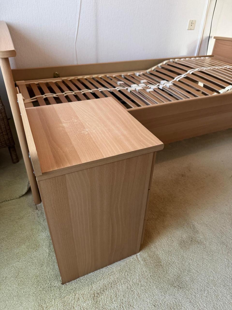 Senioren  ledikant electrice  hout