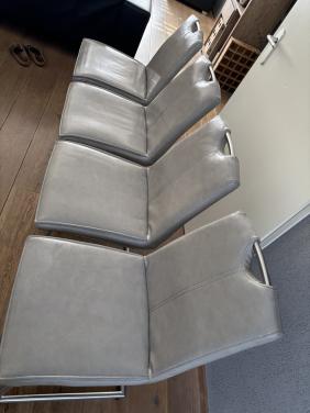Eetkamerstoelen grijs