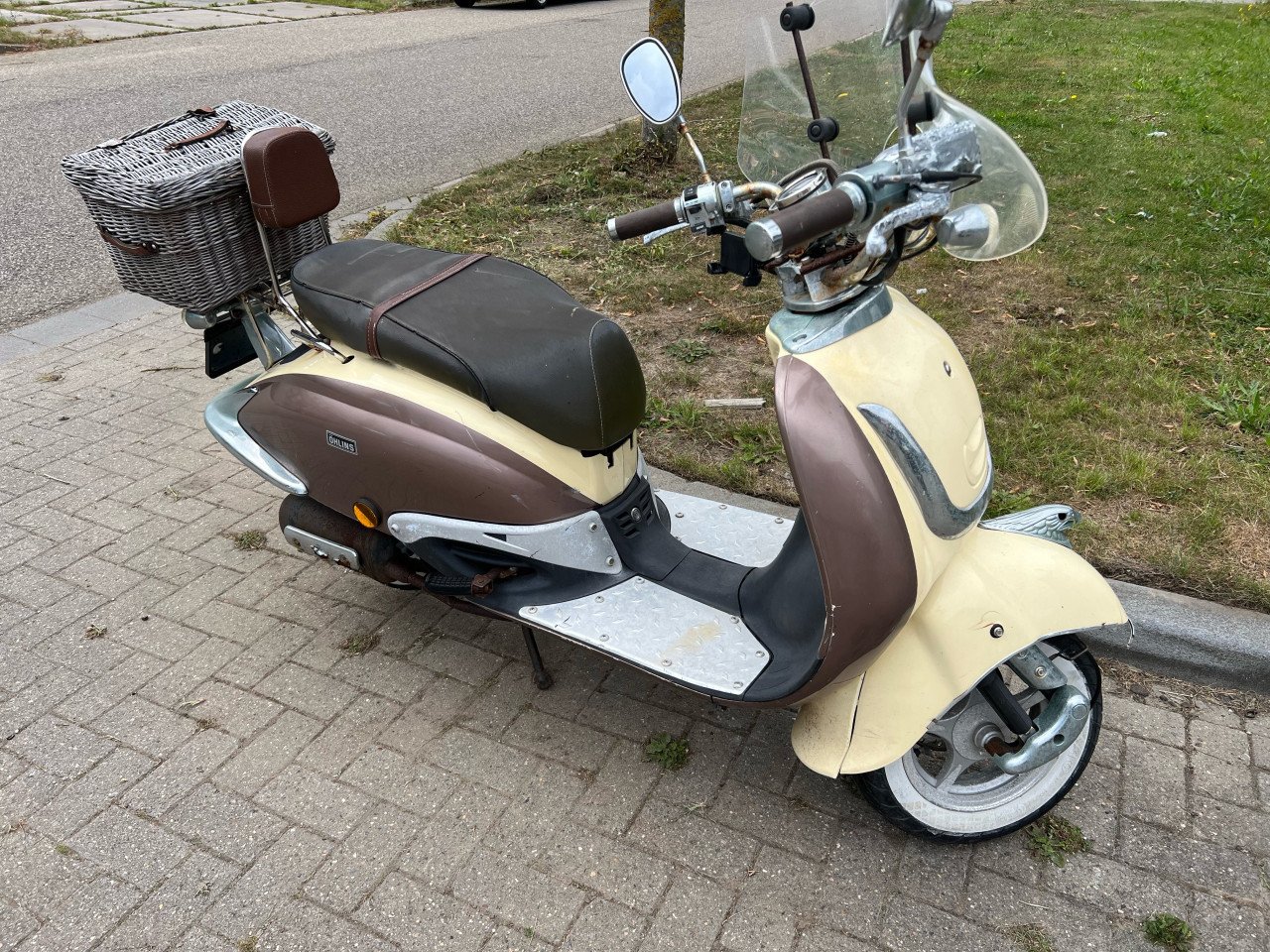 Scooters voor onderdelen of sleutelen