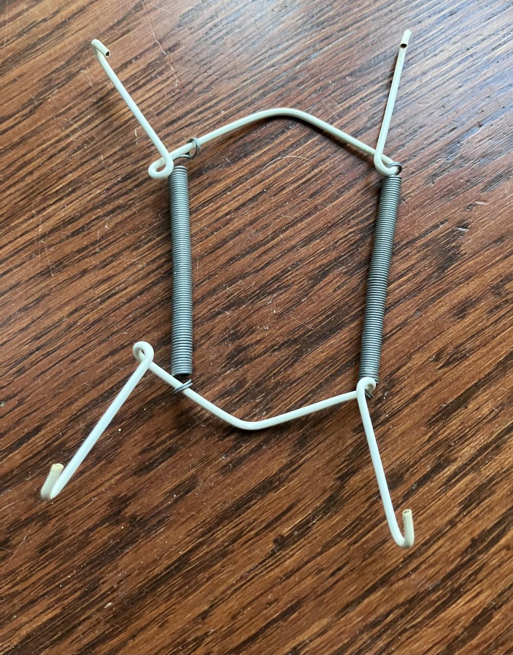 The panda wandbord met ophangclip