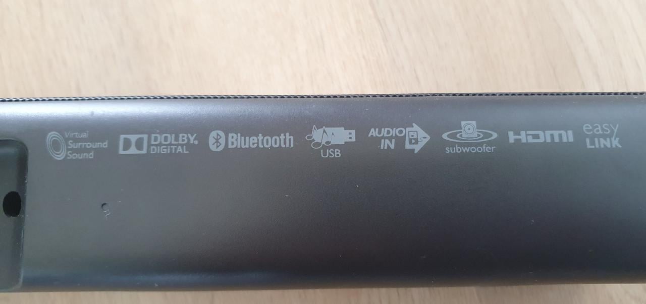 Philips soundbar met subwoofer