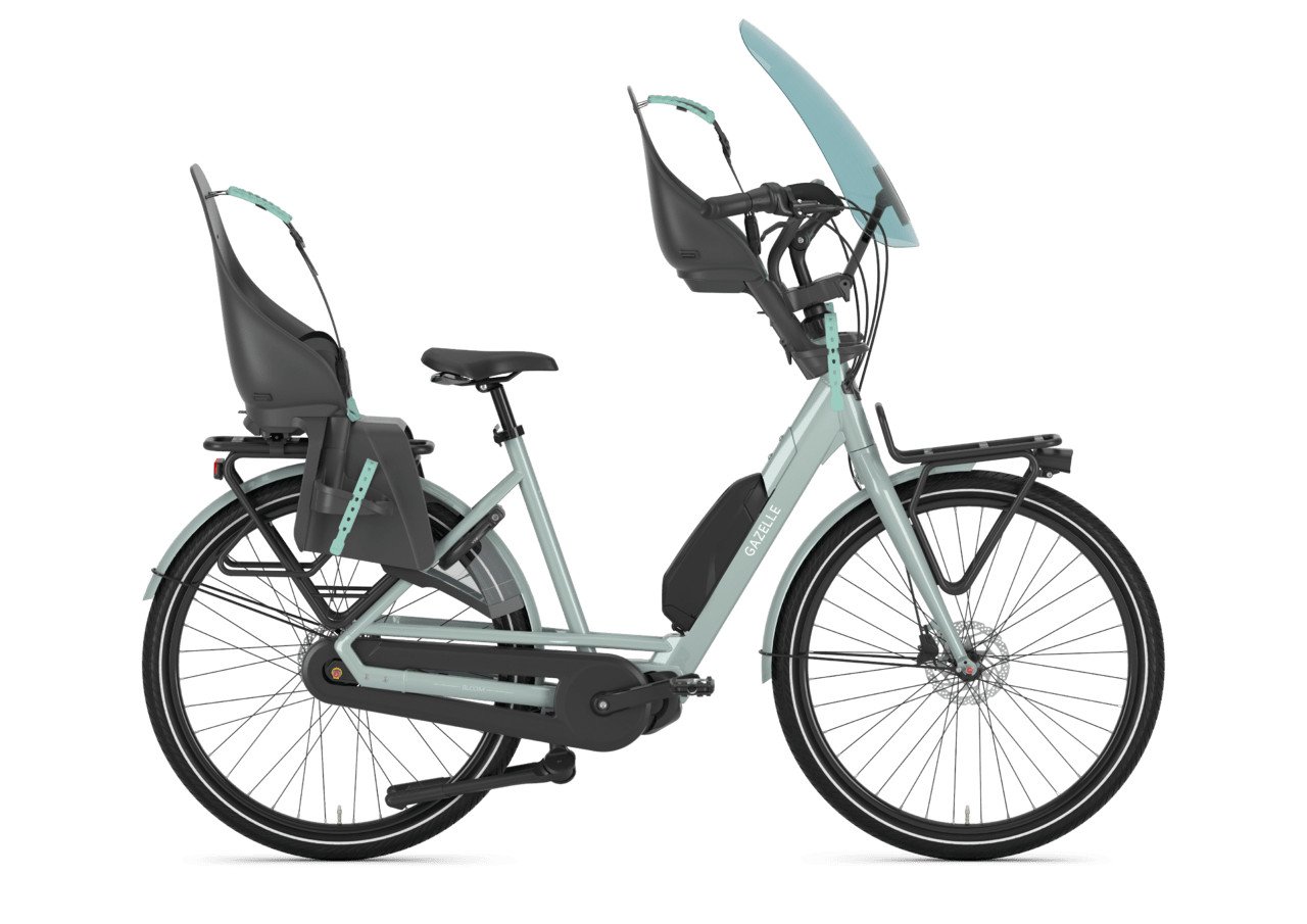 Gazelle Bloom C7 shimano middenmotor,de ideale elektrischemoederfiets!