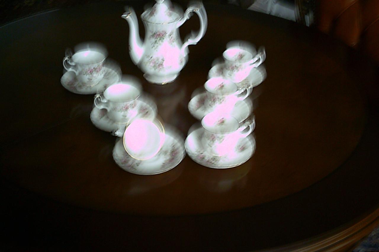 ROYAL ALBERT porselein - lavender rose set.