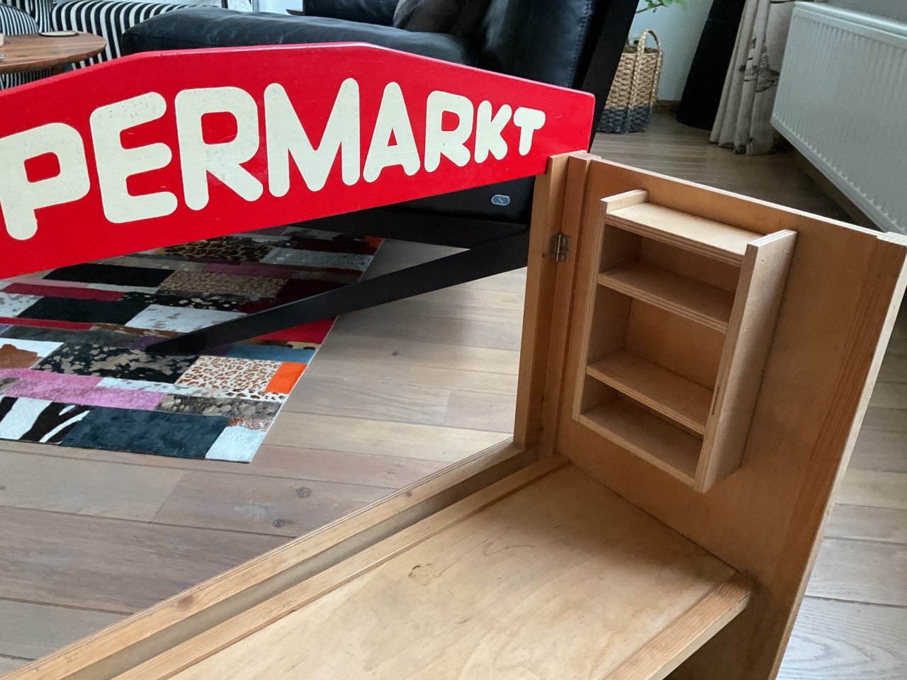 Winkeltje/theater hout