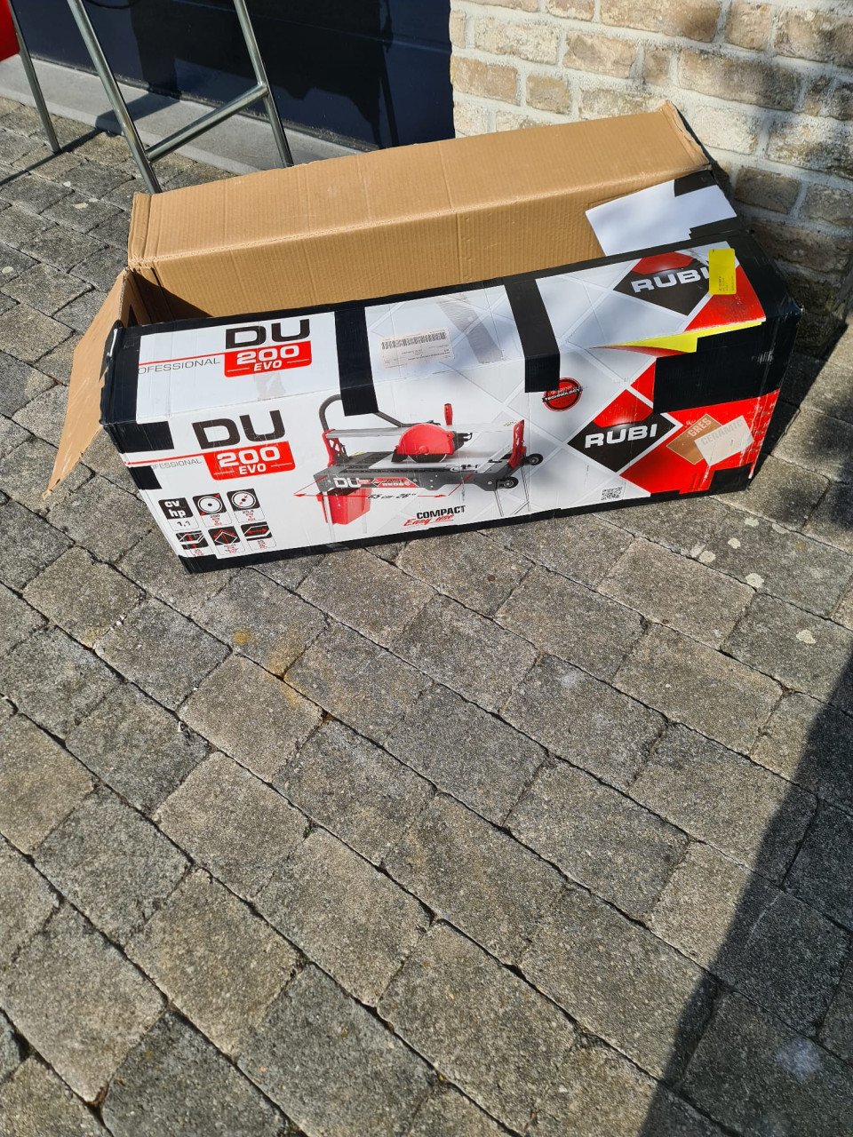 Tegelzaagmachine Rubi DU 200 EVO 650