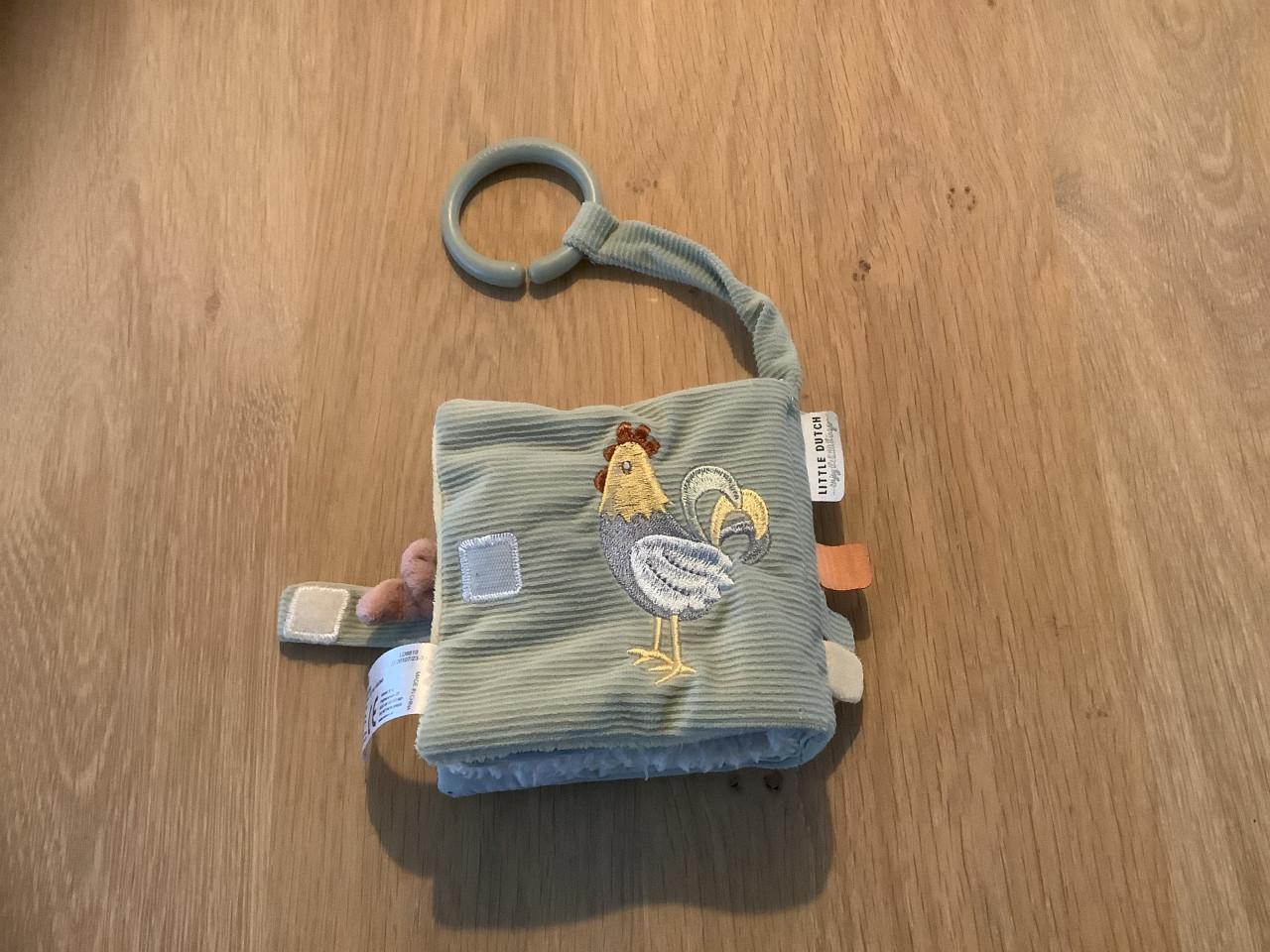 Little Dutch - Stapeltoren, Houten Auto’s, Stoffen Baby Boekje