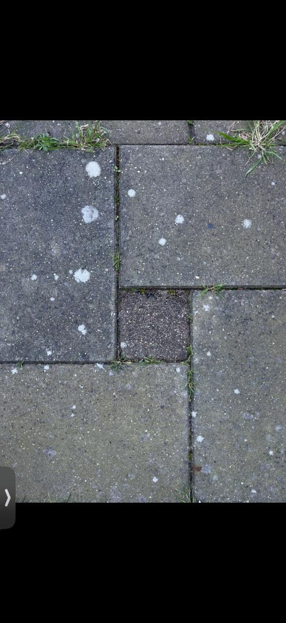 50m2 Tegels met opsluitbanden