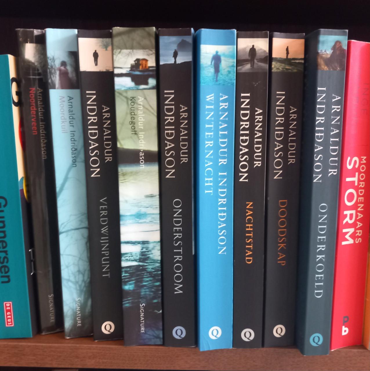 Boeken van Arnaldur Indridason