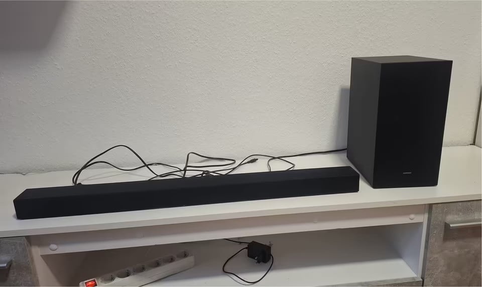 Samsung soundbar met subwoofer