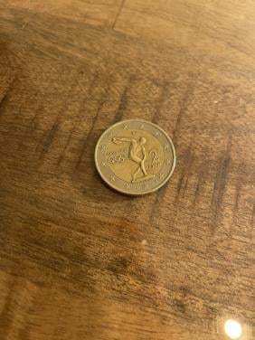 2 euromunt Athene 2004 speciaal