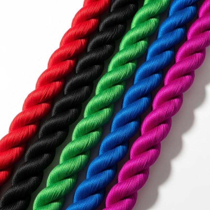 Natuur touw en koord voor afzetpalen