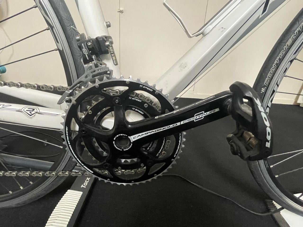 Ridley racefiets 56 Campagnolo + Tacx Flow Ergo Trainer