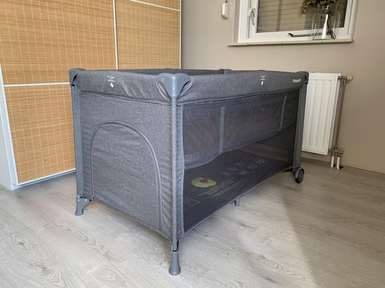 Prenatal Campingbed met verhoger