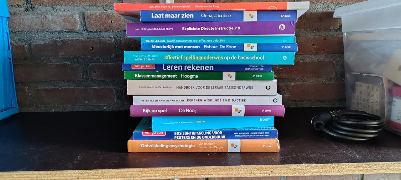 Boeken Pabo-opleiding (complete set)