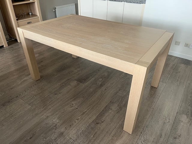 Eethoek met 4 stoelen
