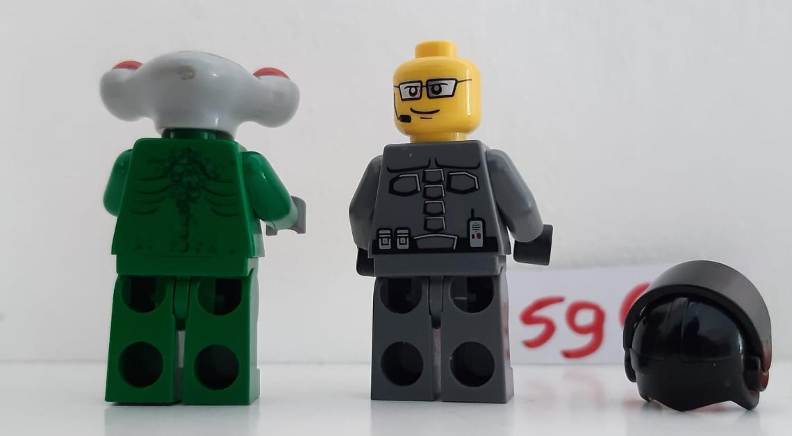 LEGO Space Police 5969: De ontsnapping van Squidman