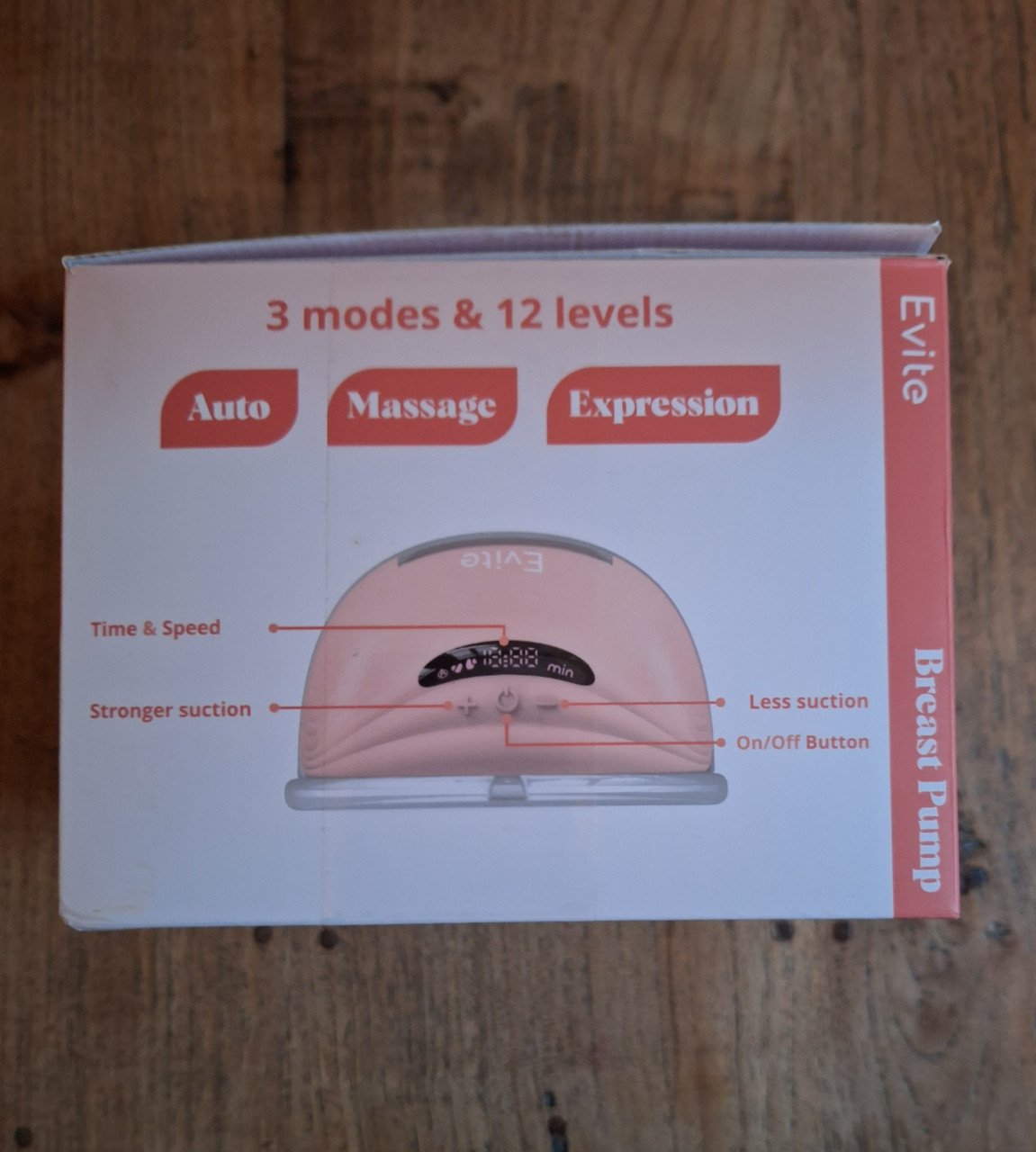 Z.g.a.n. Evite handsfree borstpomp
